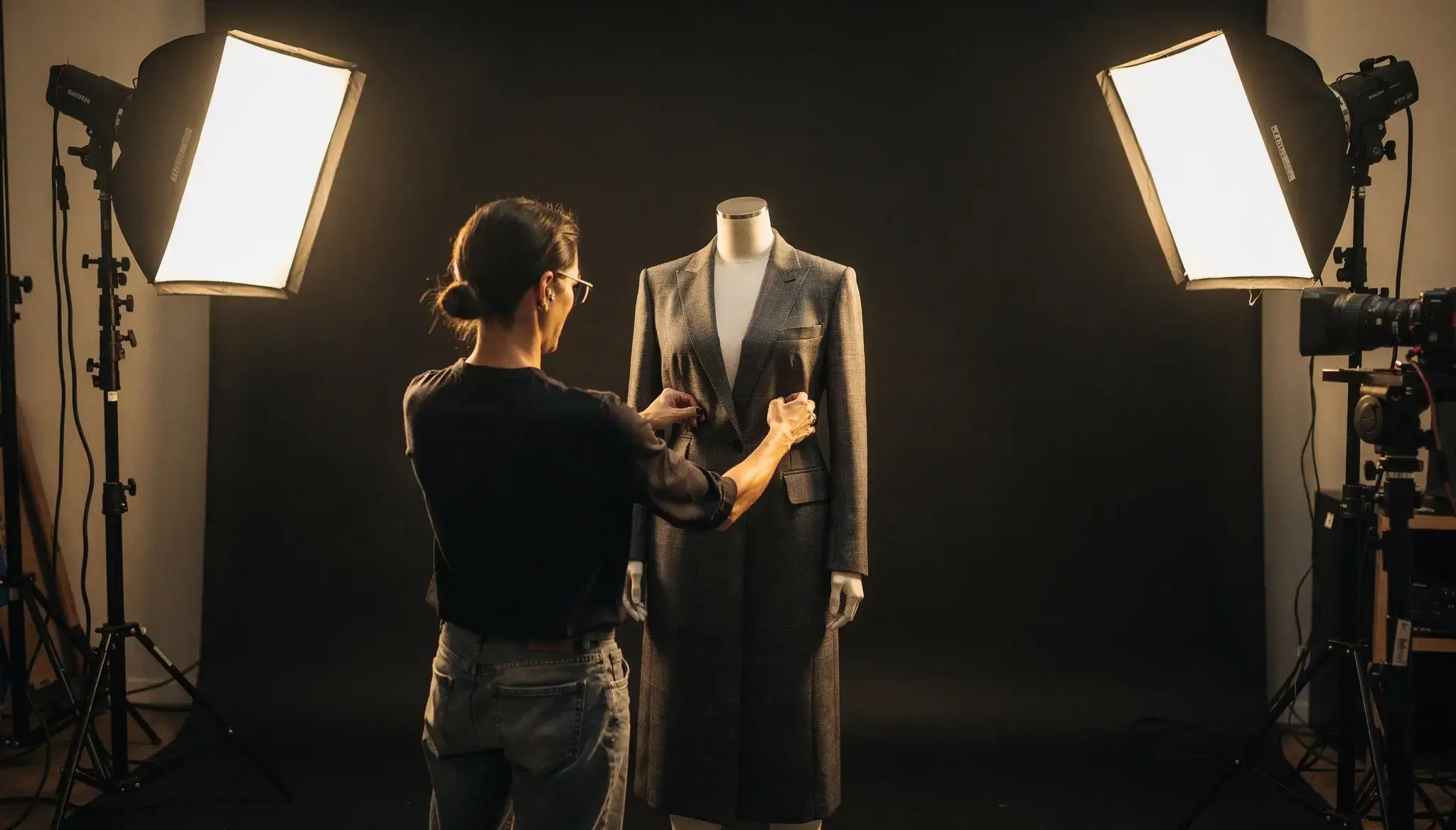 Detrás de cámaras de una sesión fotográfica dirigida por LA OPERA MARKETING