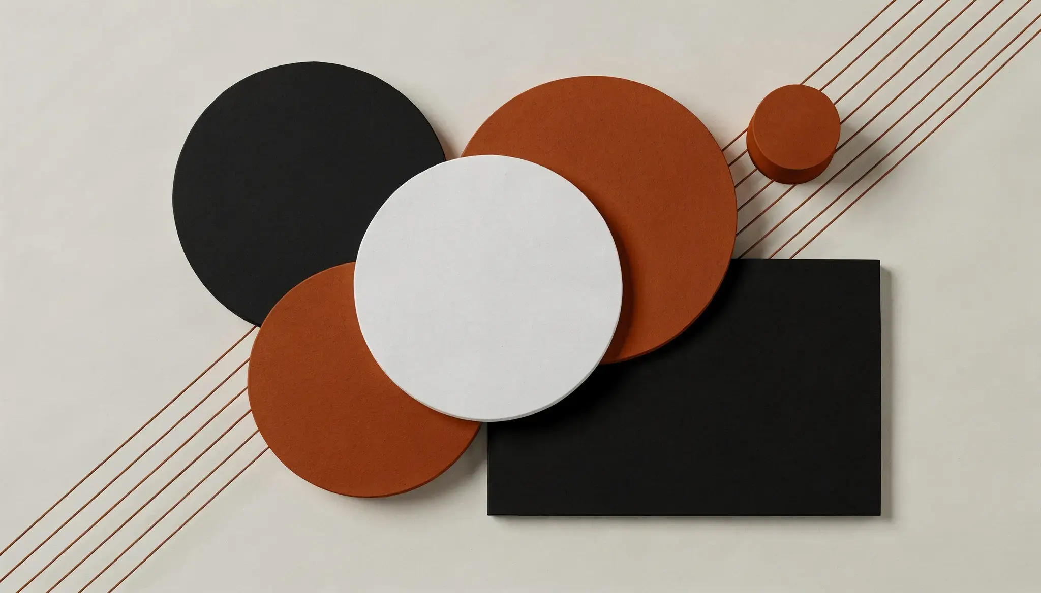 Moodboard de dirección creativa con muestras de color, tipografía y referencias editoriales